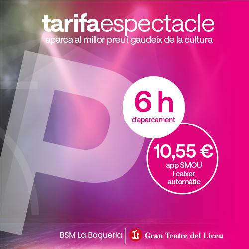 Tarifa Espectacle Temporada 2025-2026