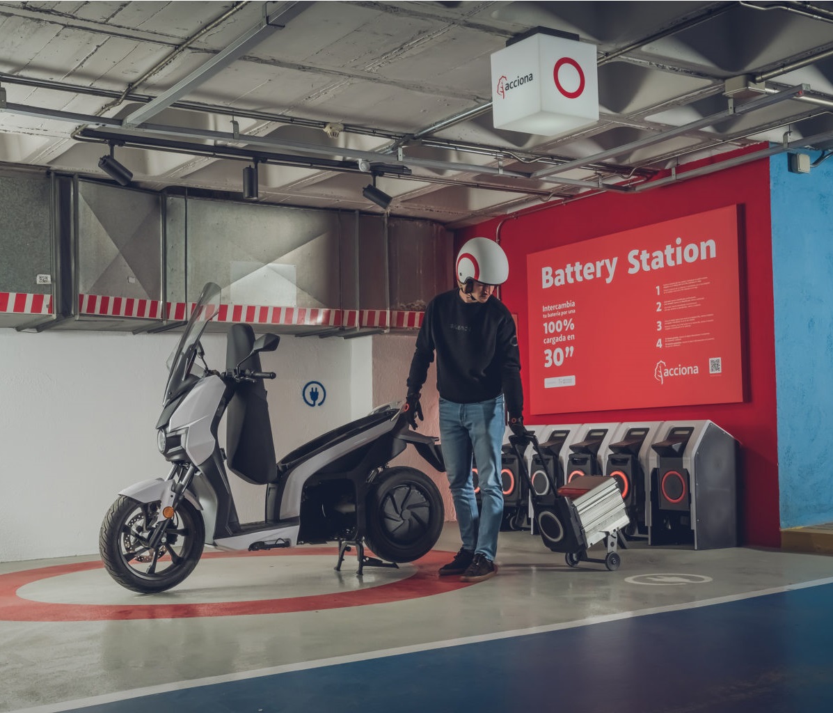 Battery stations, a reality in the BSM Car Parks